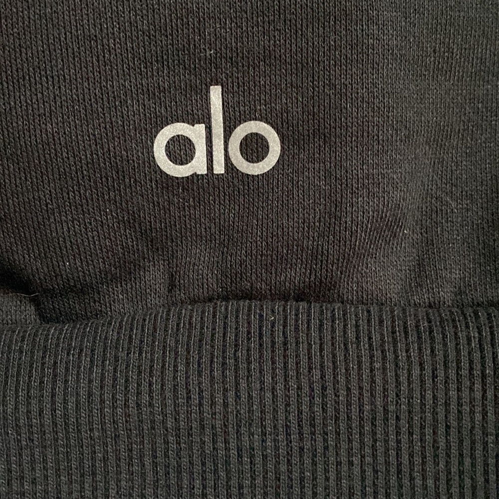 ALO cropped hoodie black small - Picture 5 of 5